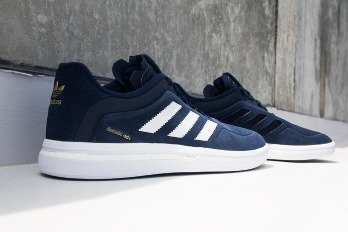 Adidas Dorado ADV Boost - Navy / White / Gold - Empire Skate NZ