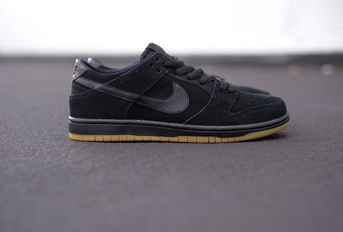 Nike SB Dunk Low Pro Ishod Wair - Black / Black / Gum - Empire Skate NZ