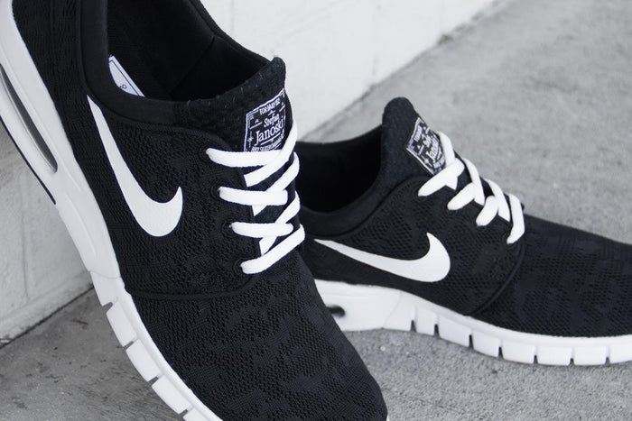 Nike SB - Janoski Max - Black / White / Mesh - Empire Skate NZ