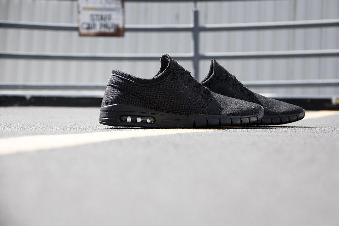 Nike SB Janoski Max Stealth Edition - Black/Black/Black - Empire Skate NZ