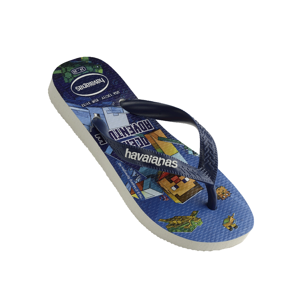 Havaianas Kids Minecraft Flip Flops