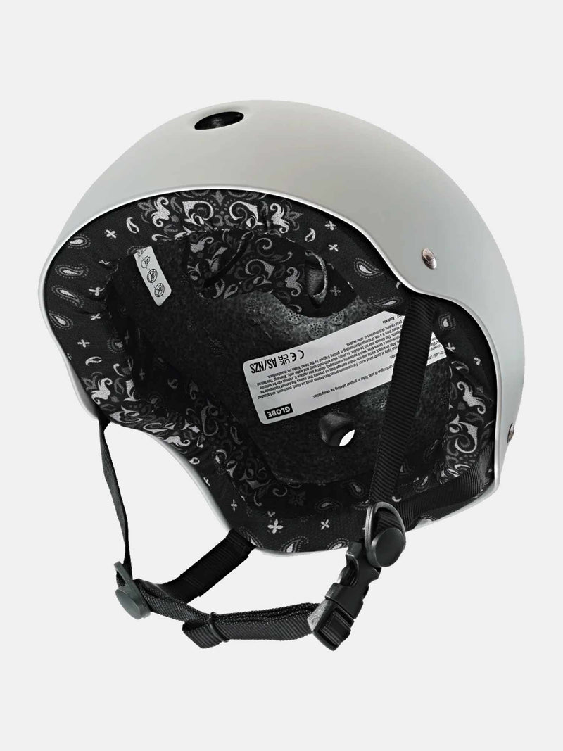 Globe Goodstock Certified Helmet - Matte Gunmetal / Bandana