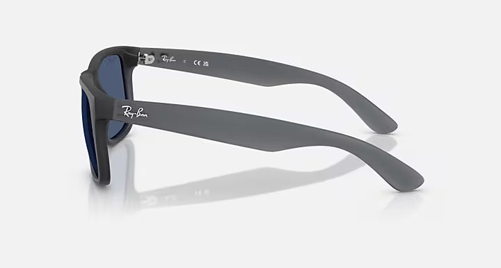 Ray Ban Justin - Opal Grey / Dark Blue Lens