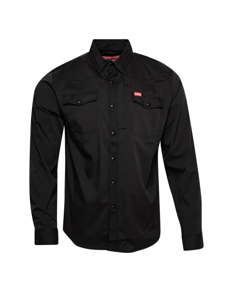 Dixxon Outdoorsman Performance Long Sleeve Shirt - Black