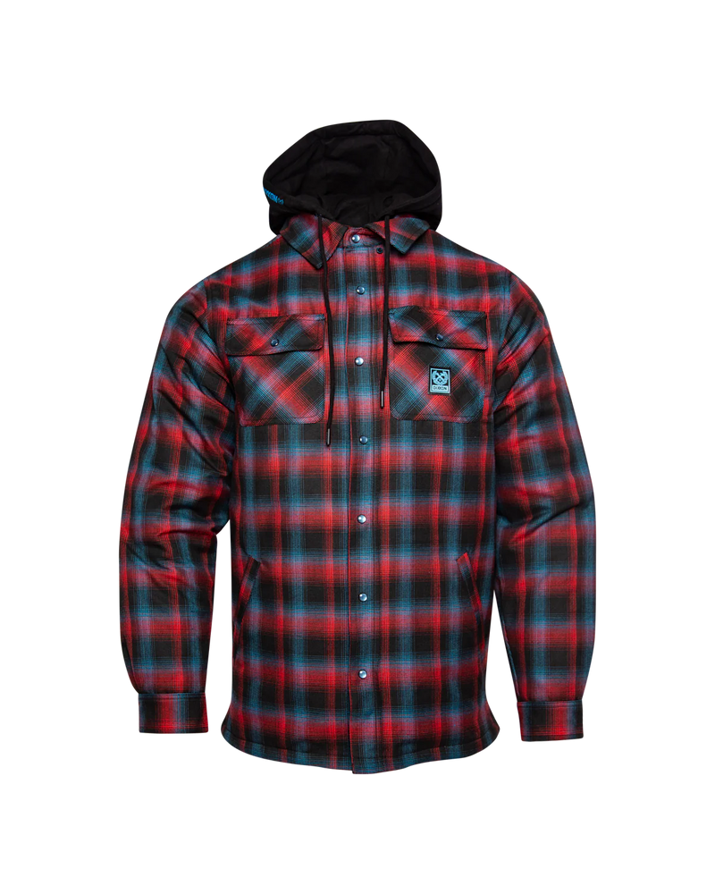 Dixxon Dimension Hooded Flannel Jacket