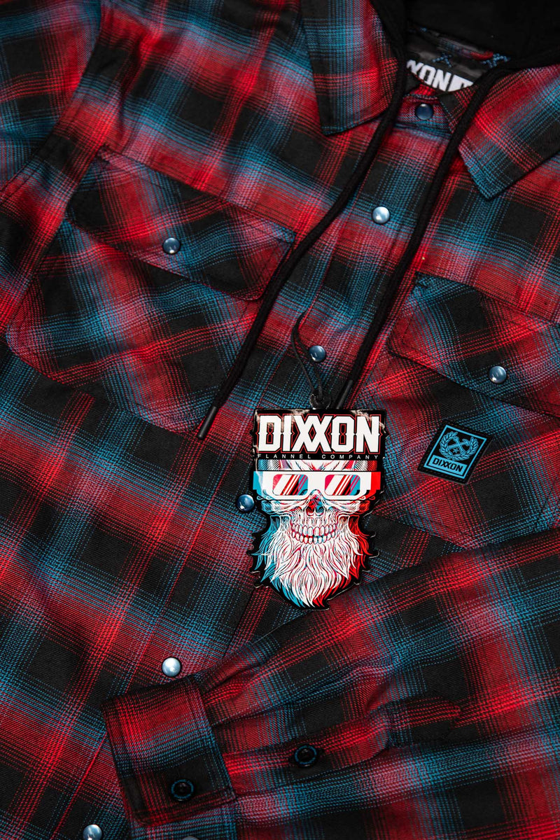Dixxon Dimension Hooded Flannel Jacket