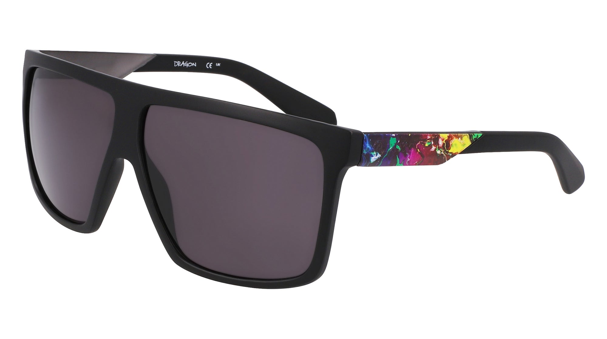 Dragon Ultra - Matte Black Multiverse/Smoke LL Polarised