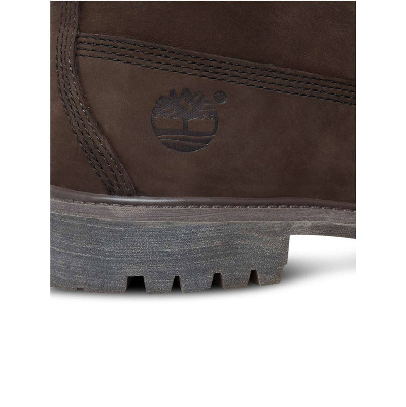 Timberland Mens 6 Inch Premium Waterproof Boot - Medium Brown Nubuck