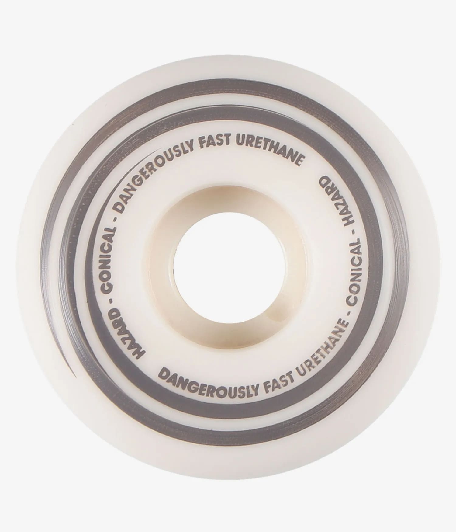 Hazard Radio Active CS: Conical White Wheels 56mm