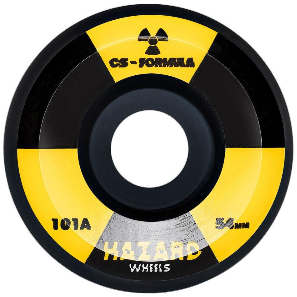 Hazard Radio Active CS Conical Wheels - 54mm Black