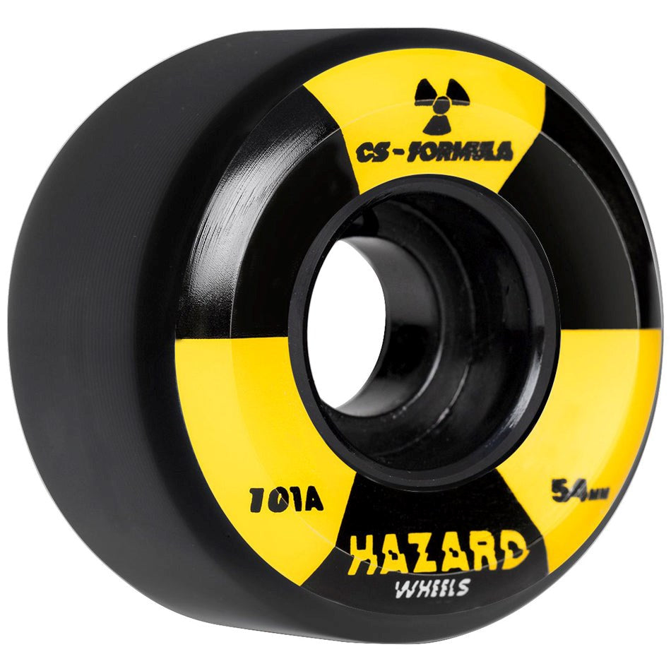 Hazard Radio Active CS Conical Wheels - 54mm Black