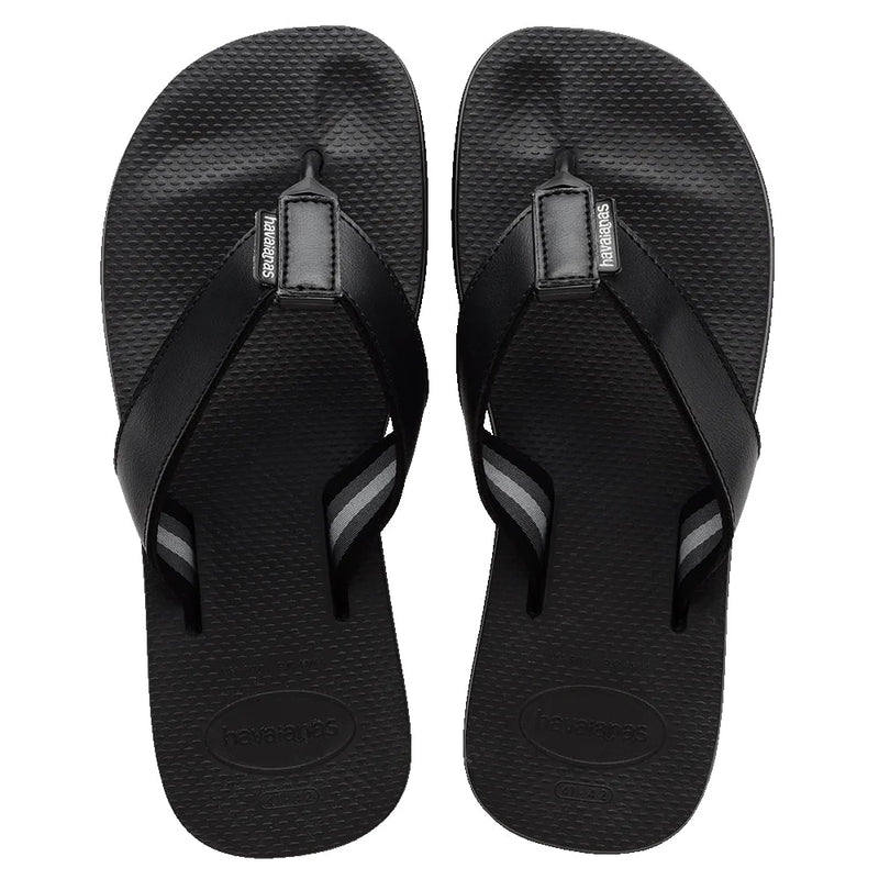 Havaianas Urban Blend Flip Flops - Black / Black