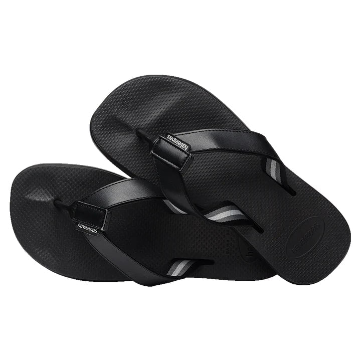 Havaianas Urban Blend Flip Flops - Black / Black