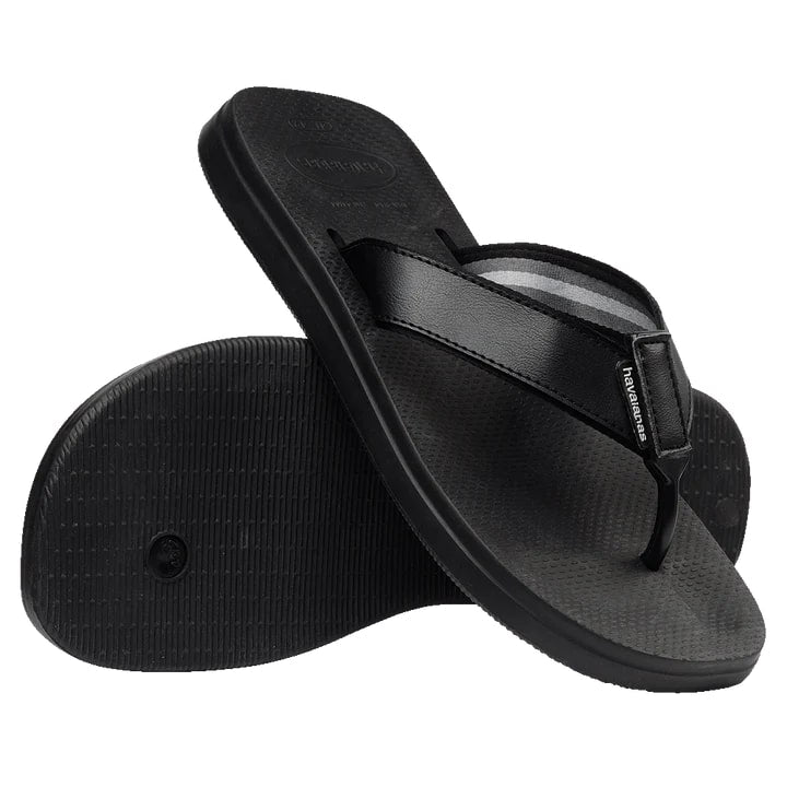 Havaianas Urban Blend Flip Flops - Black / Black