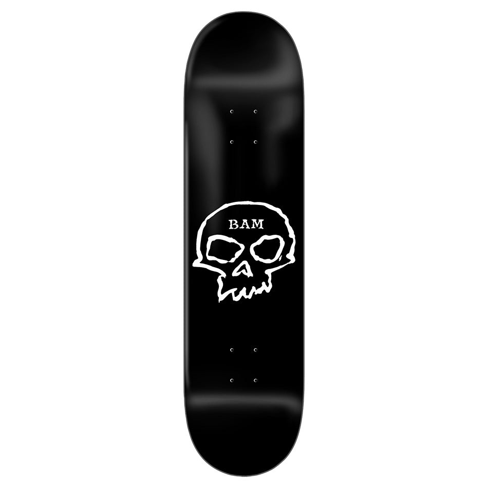 Zero X Bam Margera Single Skull 8.25" Deck