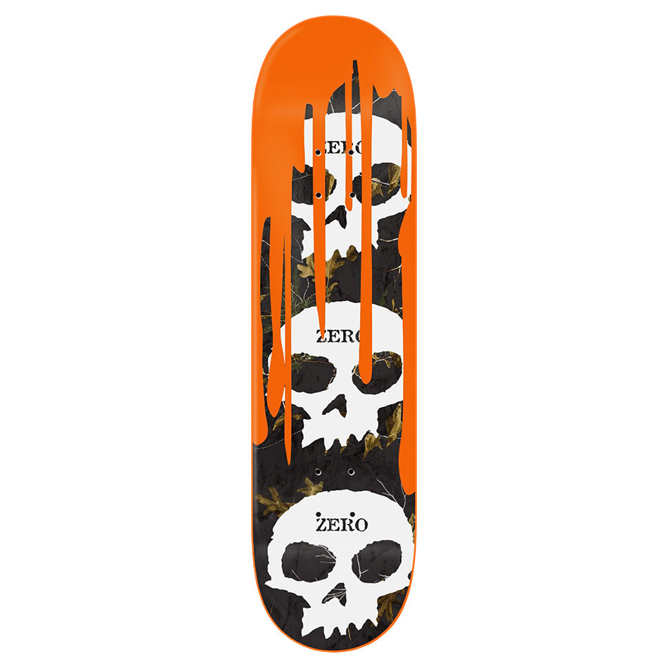 Zero X Realtree 3 Skull Blood 8.25" Deck