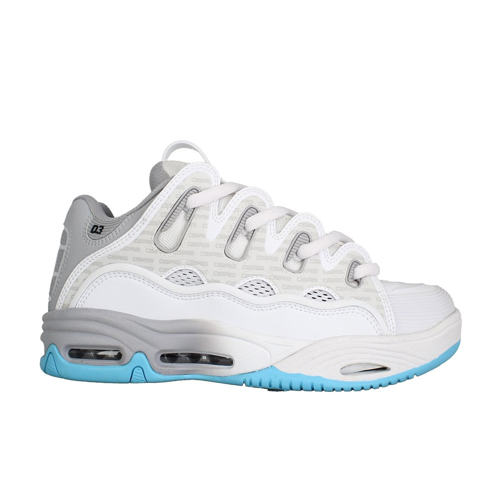 Osiris D3 2001 - WHITE/GREY/BABY BLUE