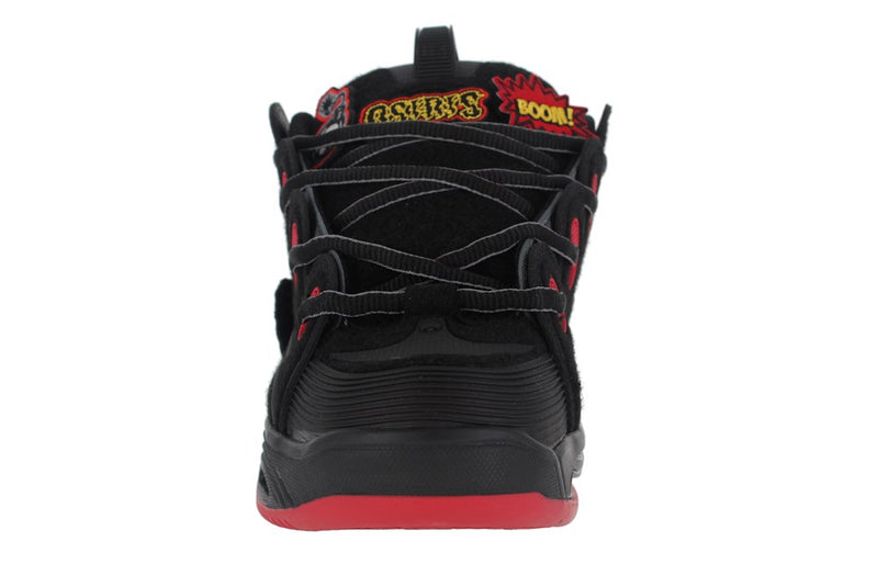 OSIRIS D3 2001 - BLACK/RED/VELCRO