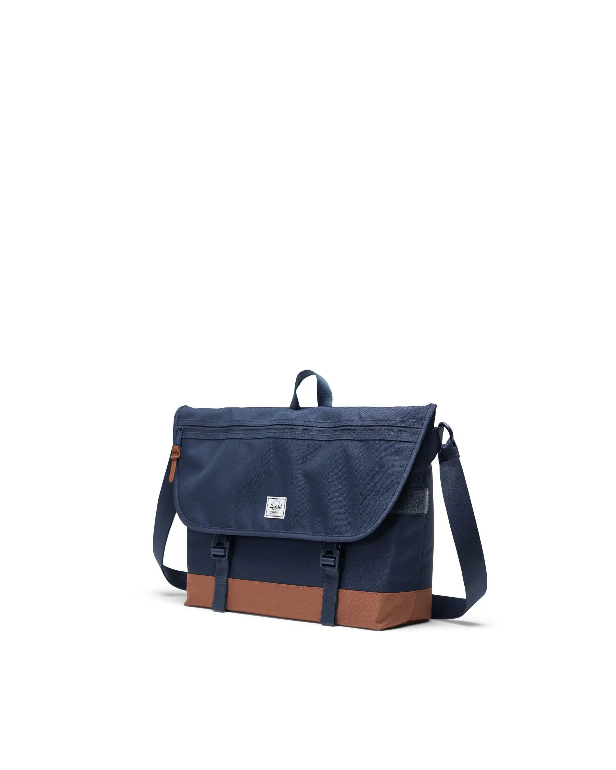 Herschel Cove Messenger Bag 22.5L - Navy/Saddle Brown