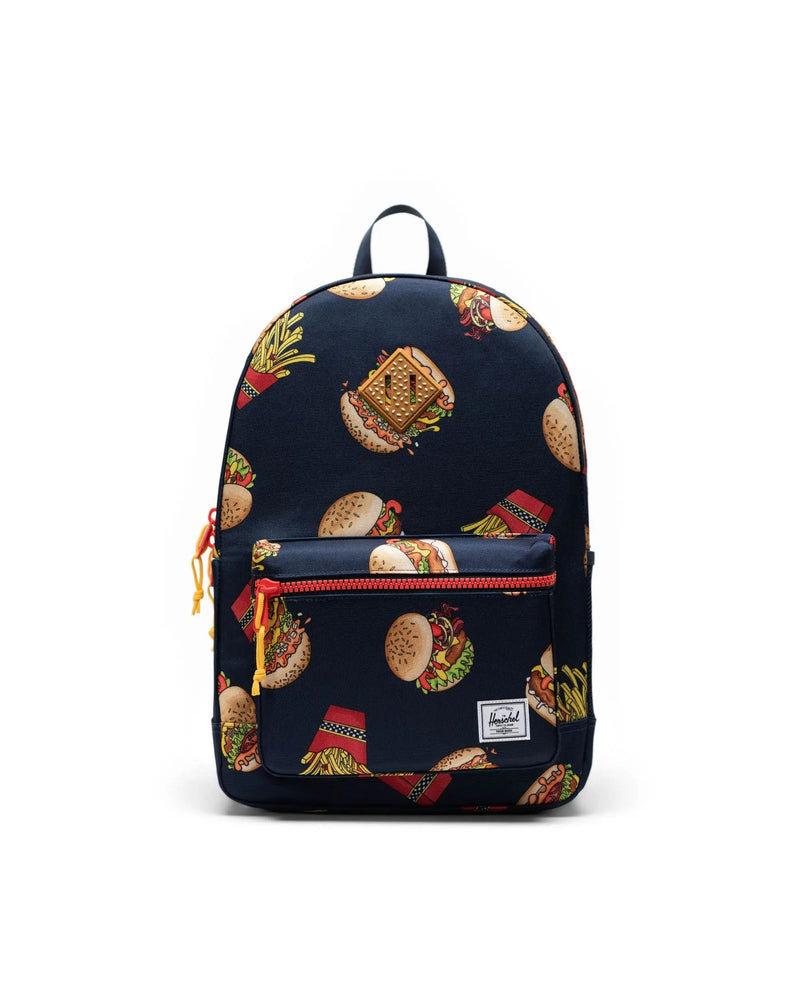 Herschel Heritage Youth Backpack 26L - Burgers and Fries