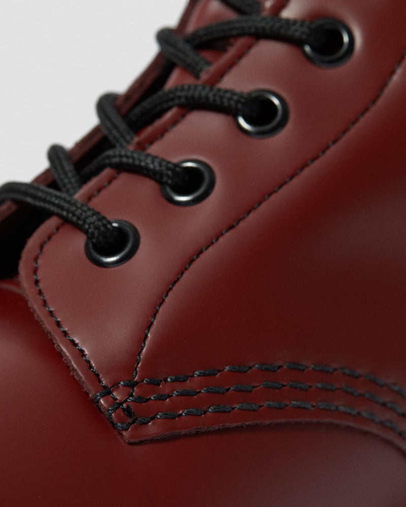 Dr Martens 1460 Cherry Smooth Leather Ankle Boots