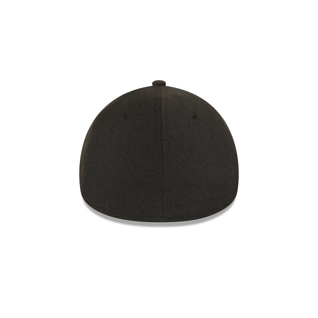 New Era Los Angeles Dodgers Black on Black 39THIRTY Stretch Fit