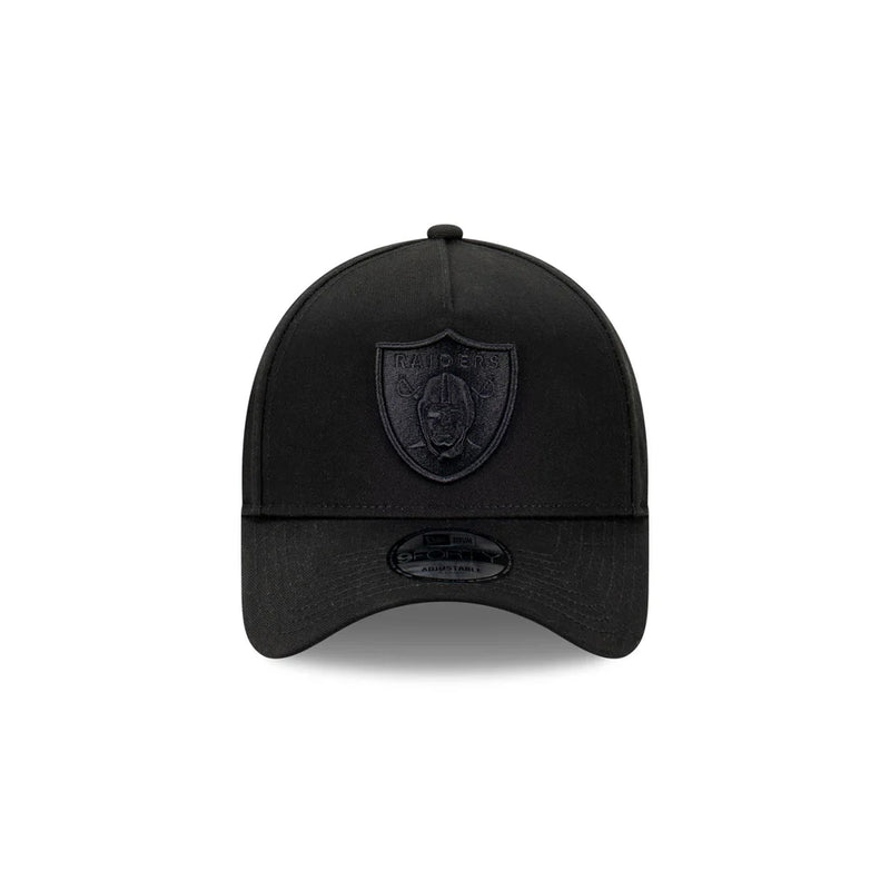 New Era Las Vegas Raiders Black 9FORTY A-Frame Snapback
