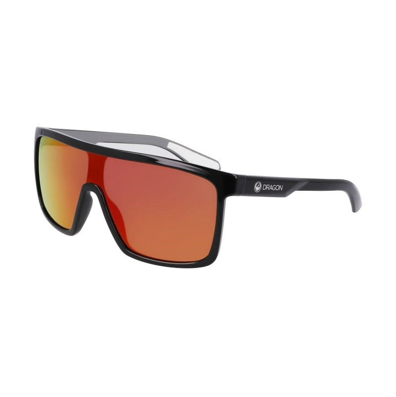 Dragon Momentum - Black / Grey LL Red Ion Polarised