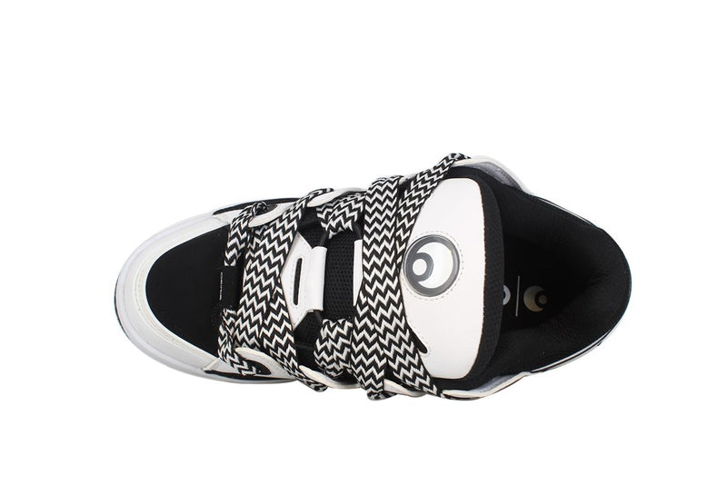 Osiris D3 OG - BLACK/WHITE/ZIGZAG