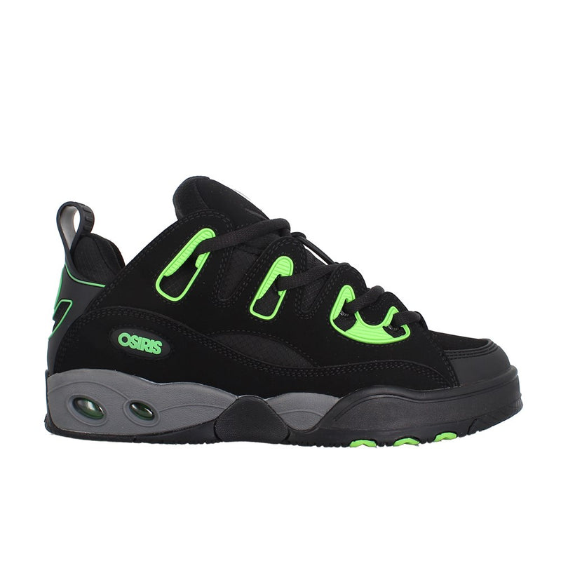 Osiris D3 E - BLACK/CHARCOAL/GREEN
