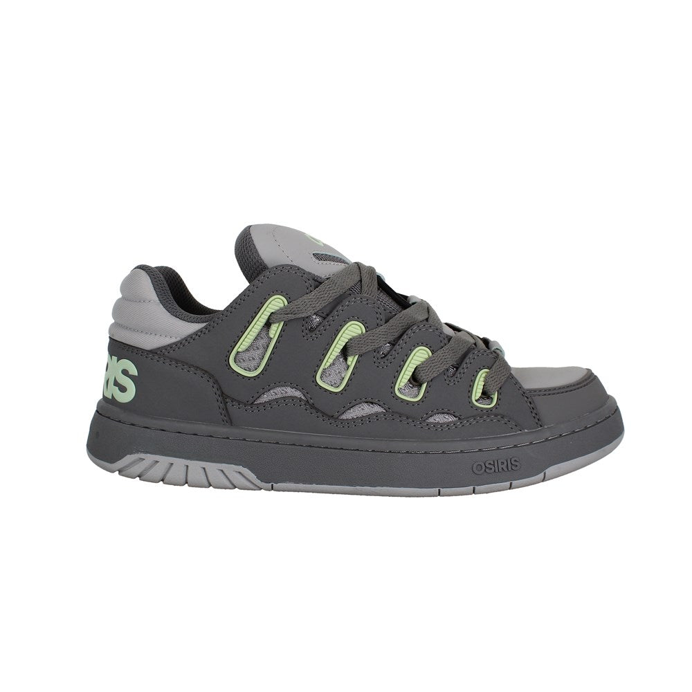OSIRIS D3 S - CHARCOAL/LT. GREEN/GREY