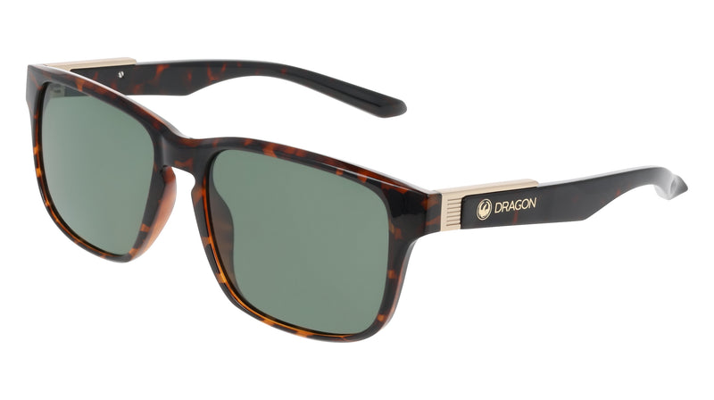 Dragon Capo - Tortoise/Green LL G15 Polarised