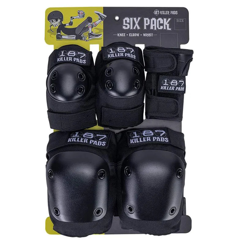 187 Six Pack Junior - Black
