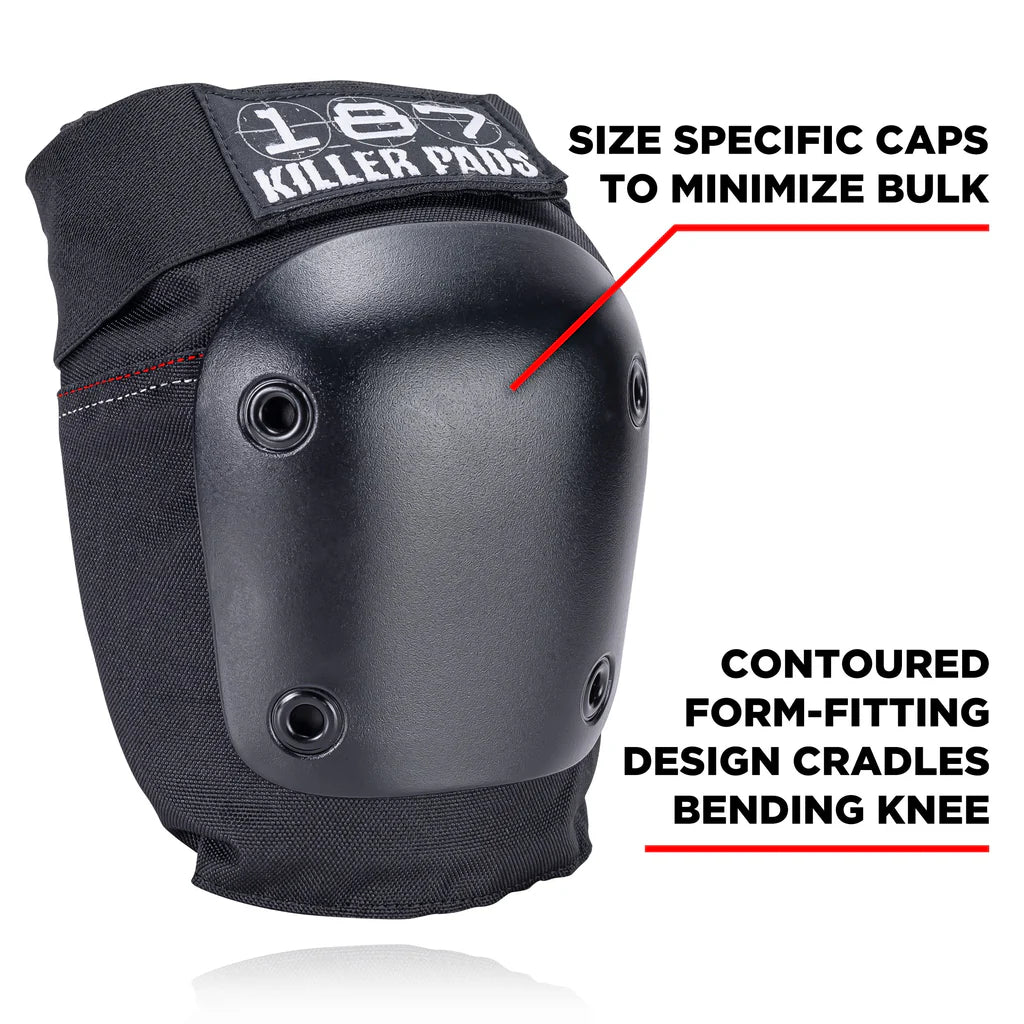 187 Fly Knee Pads - Black