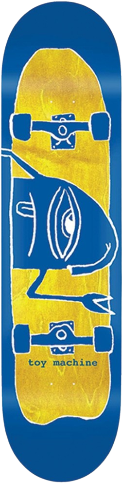 Toy Machine Deck 8.0 Hello Sect Blue