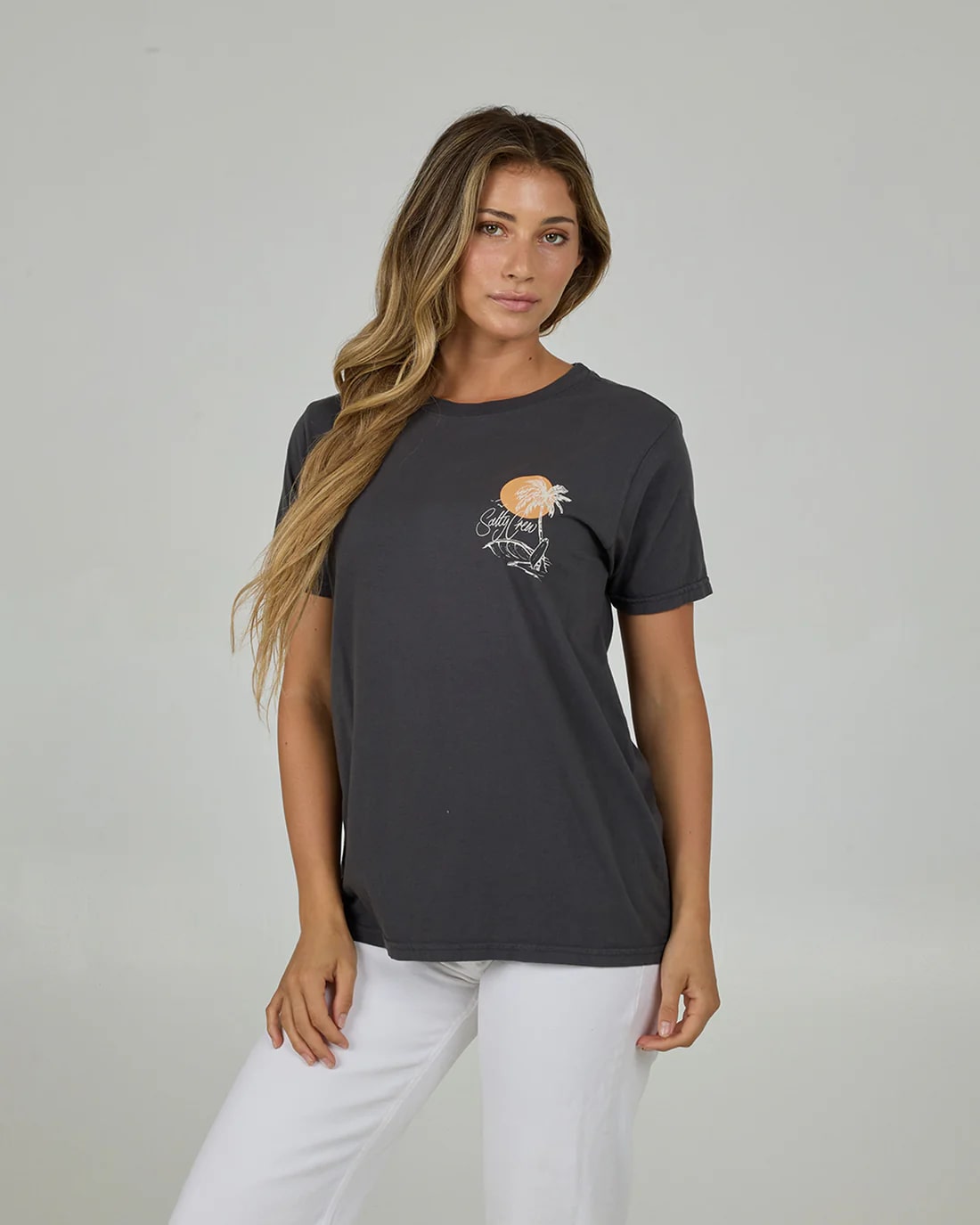 Salty Crew Shape Shack Womens Boyfriend Tee