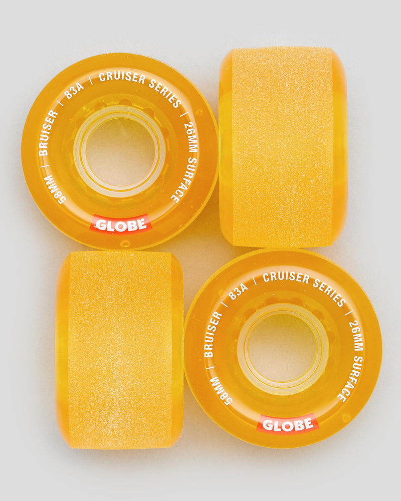 Globe Bruiser Cruiser Clear Honey Wheel 58mm