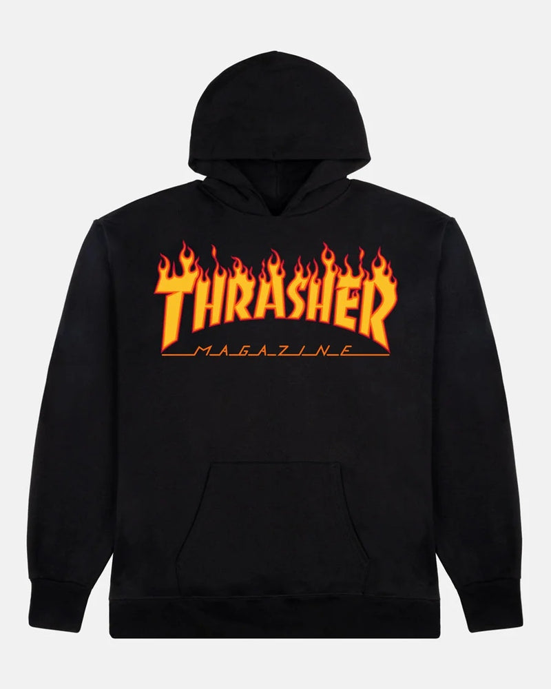 Thrasher Flame Logo Youth Hoody