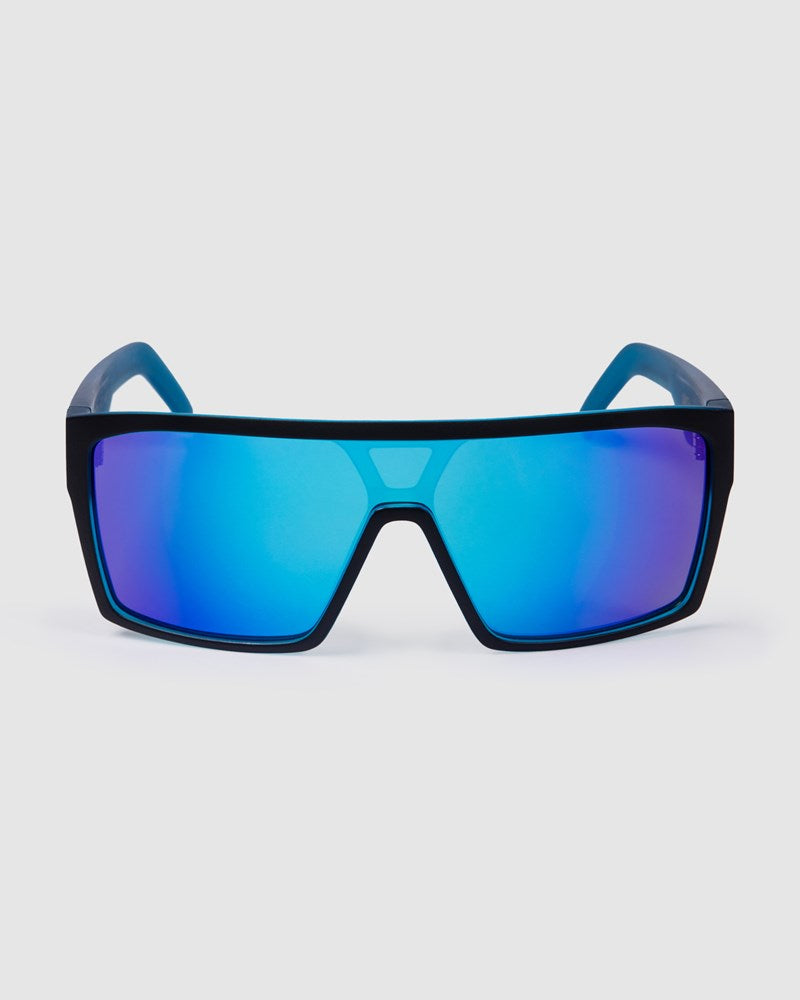 Unit Command Polarised Sunglasses - Black / Sky