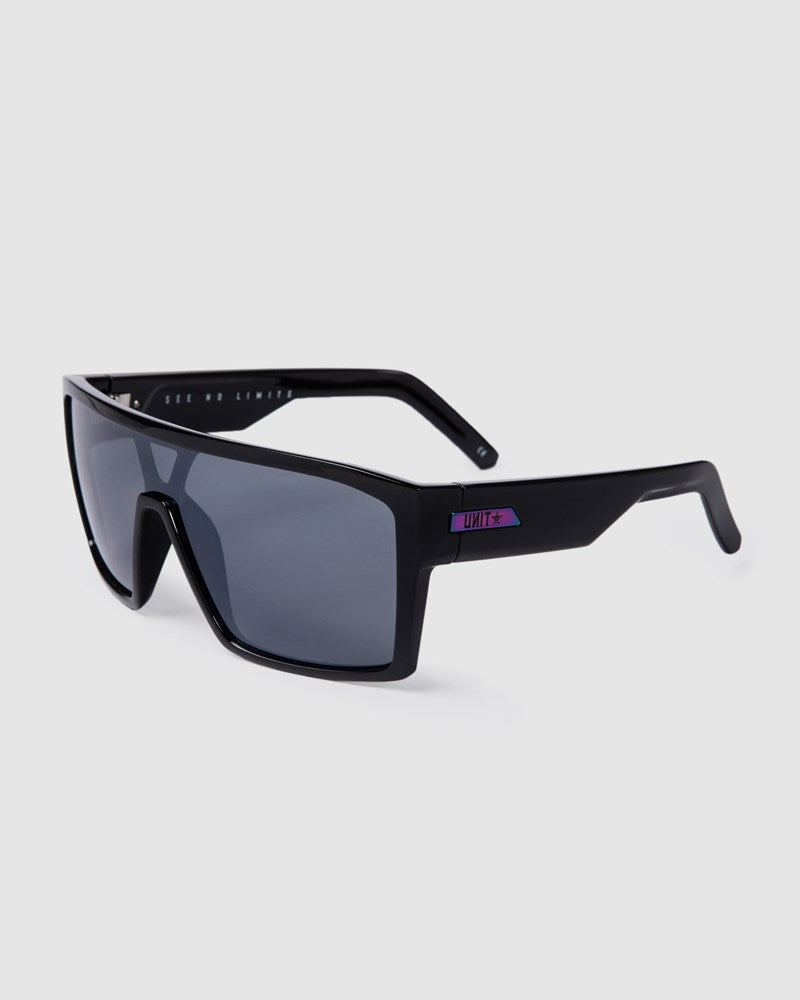 Unit Command Polarised Sunglasses - Gloss Black / Oxidized