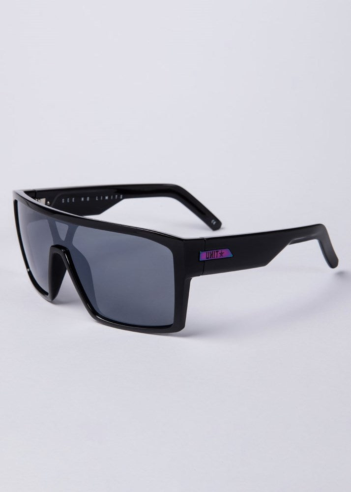 Unit Command Polarised Sunglasses - Gloss Black / Oxidized