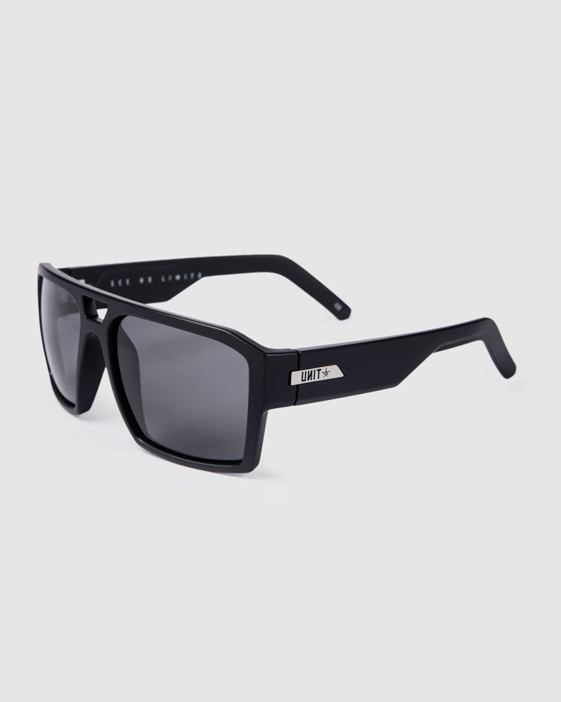 Unit Vault Polarised Sunglasses - Matte Black