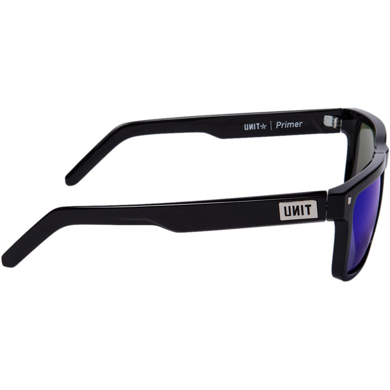 Unit Primer Polarised Sunglasses - Matte Black / Blue