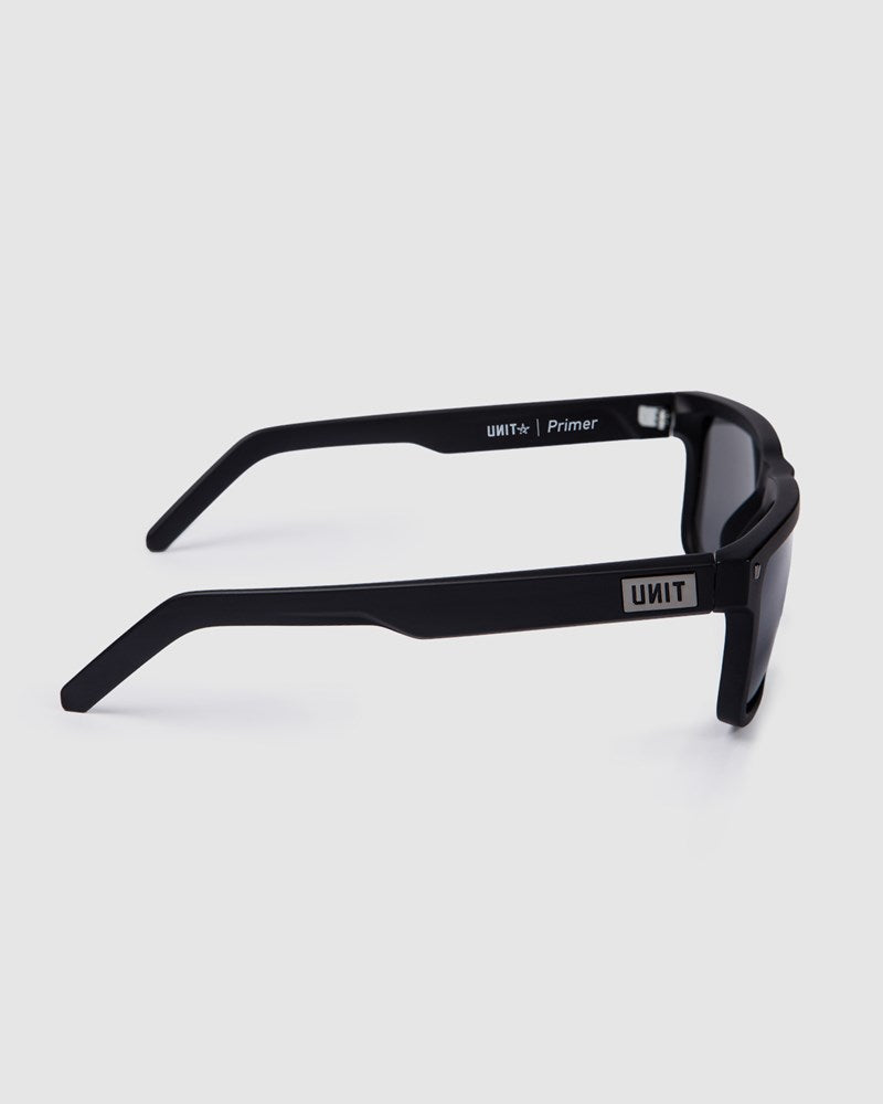 Unit Primer Polarised Sunglasses - Matte Black