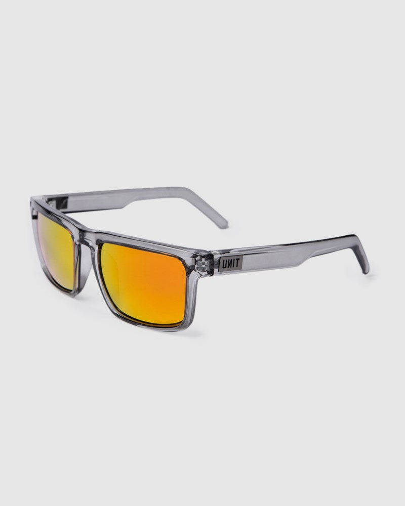 Unit Primer Polarised Sunglasses - Crystal / Smoke