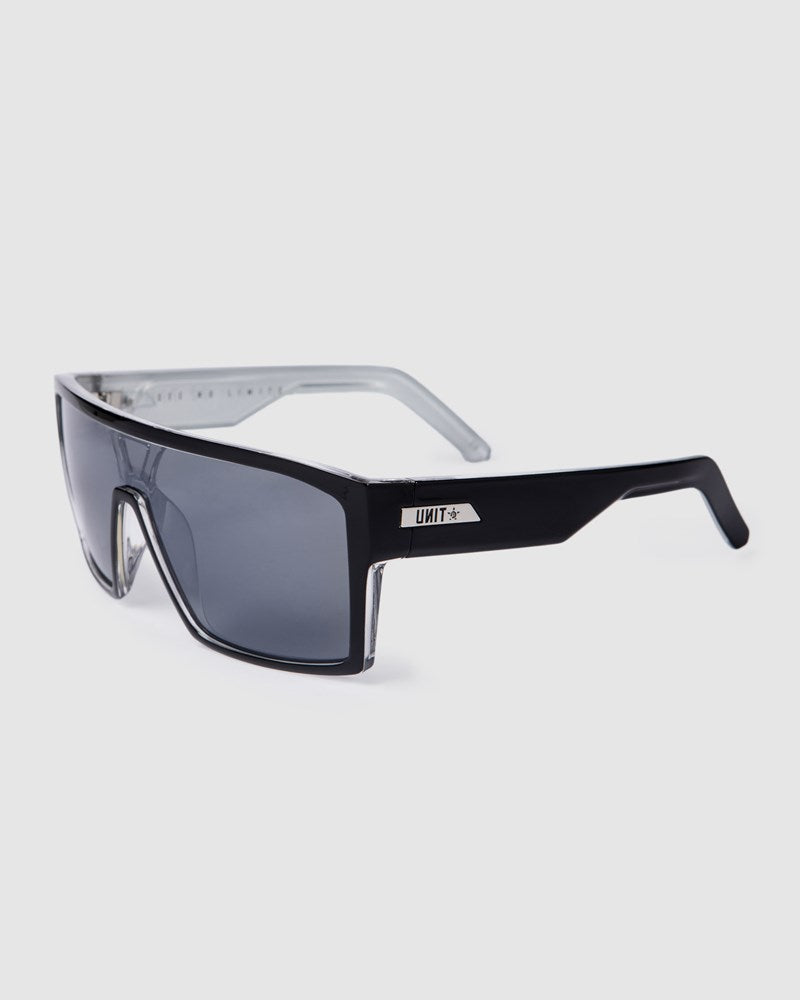 Unit Command Polarised Sunglasses - Black / Silver