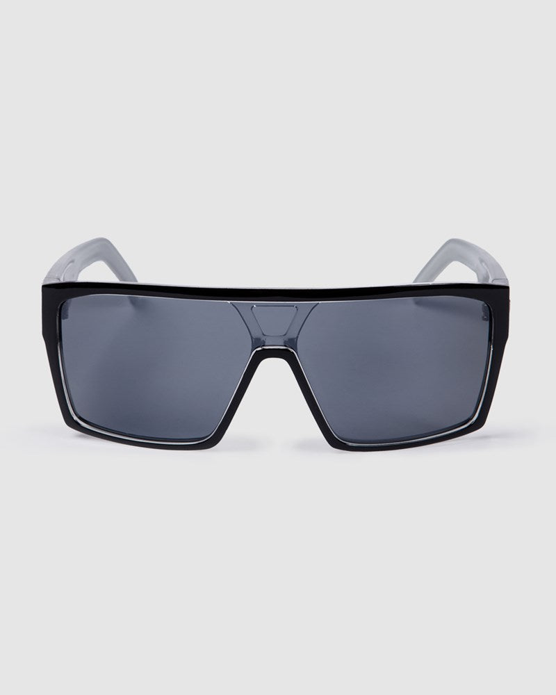 Unit Command Polarised Sunglasses - Black / Silver