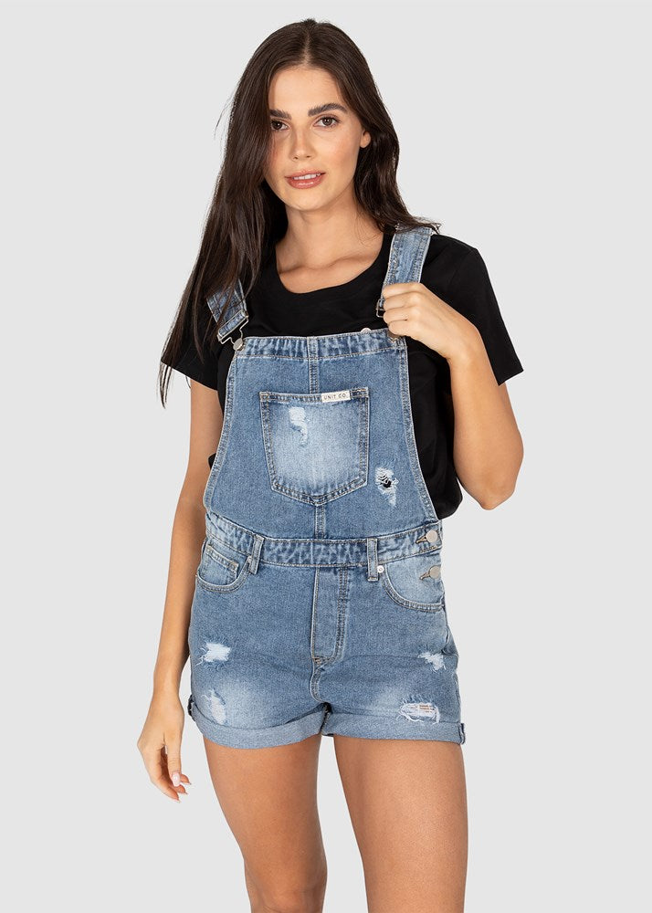Unit Crafty Ladies Overall Shorts