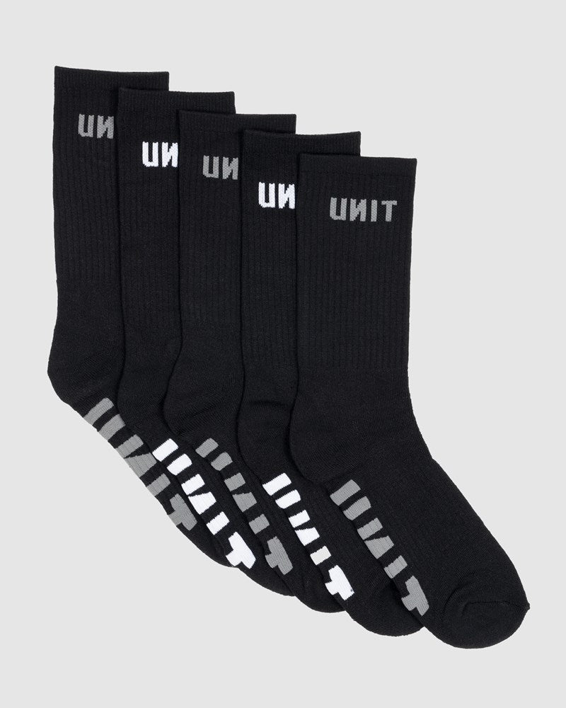 Unit Respond Bamboo Hi Lux Socks - 5 Pack
