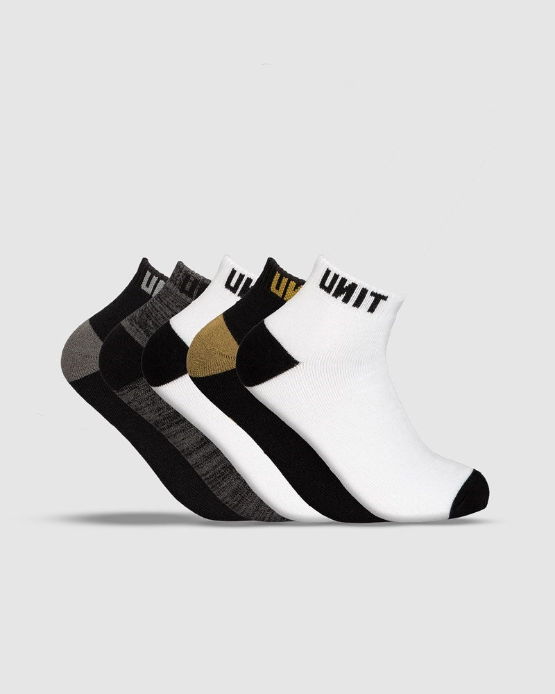 Unit Vital Bamboo Lo Lux Socks - 5 Pack